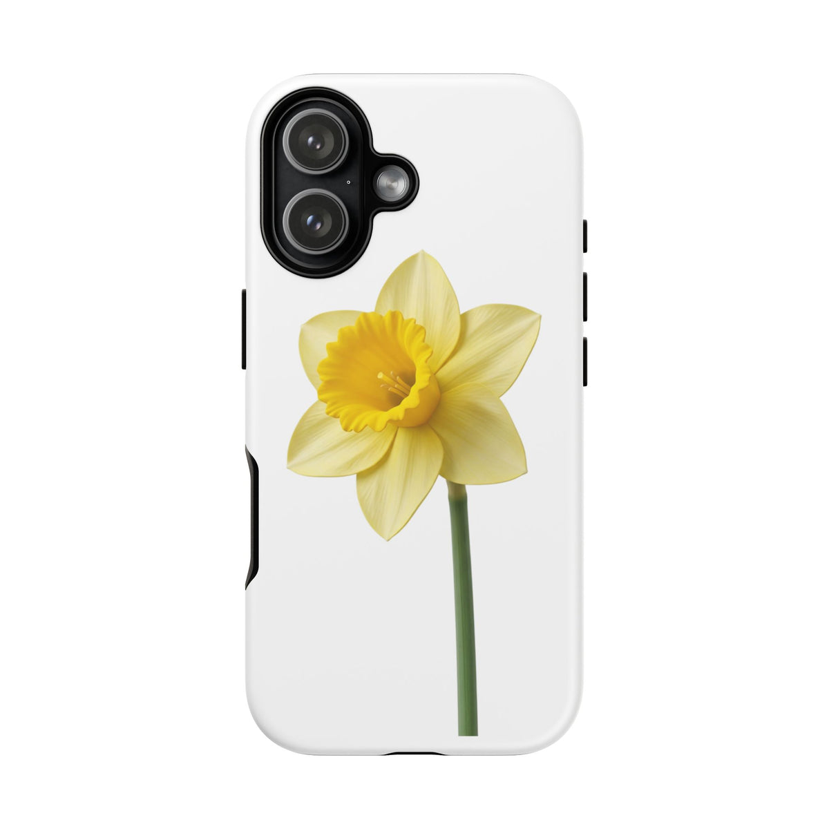 Daffodil Blossom Tough Phone Case — Yellow Spring Floral iPhone Cover