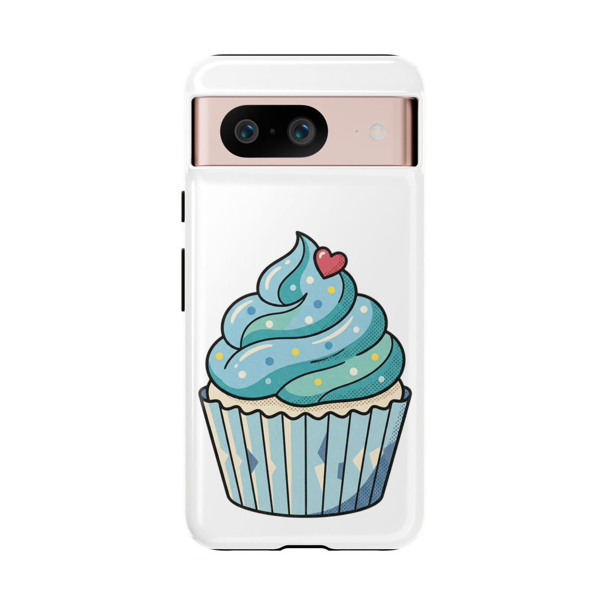 Blue Cupcake Tough Phone Cases