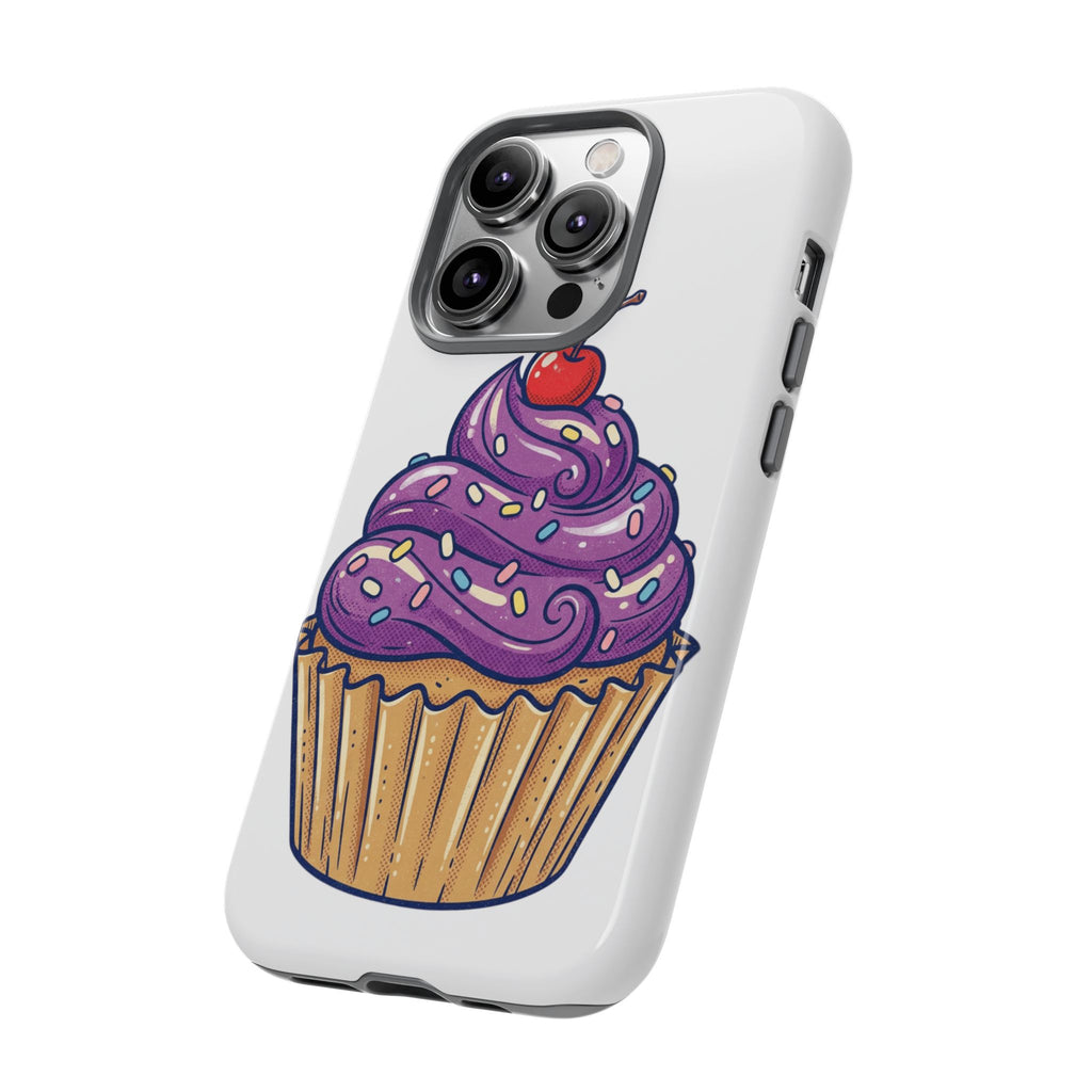 Purple Cupcake Tough Phone Cases