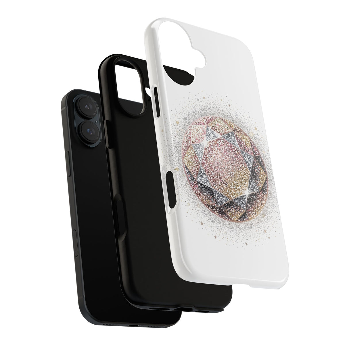 Glittery Tough Phone Cases