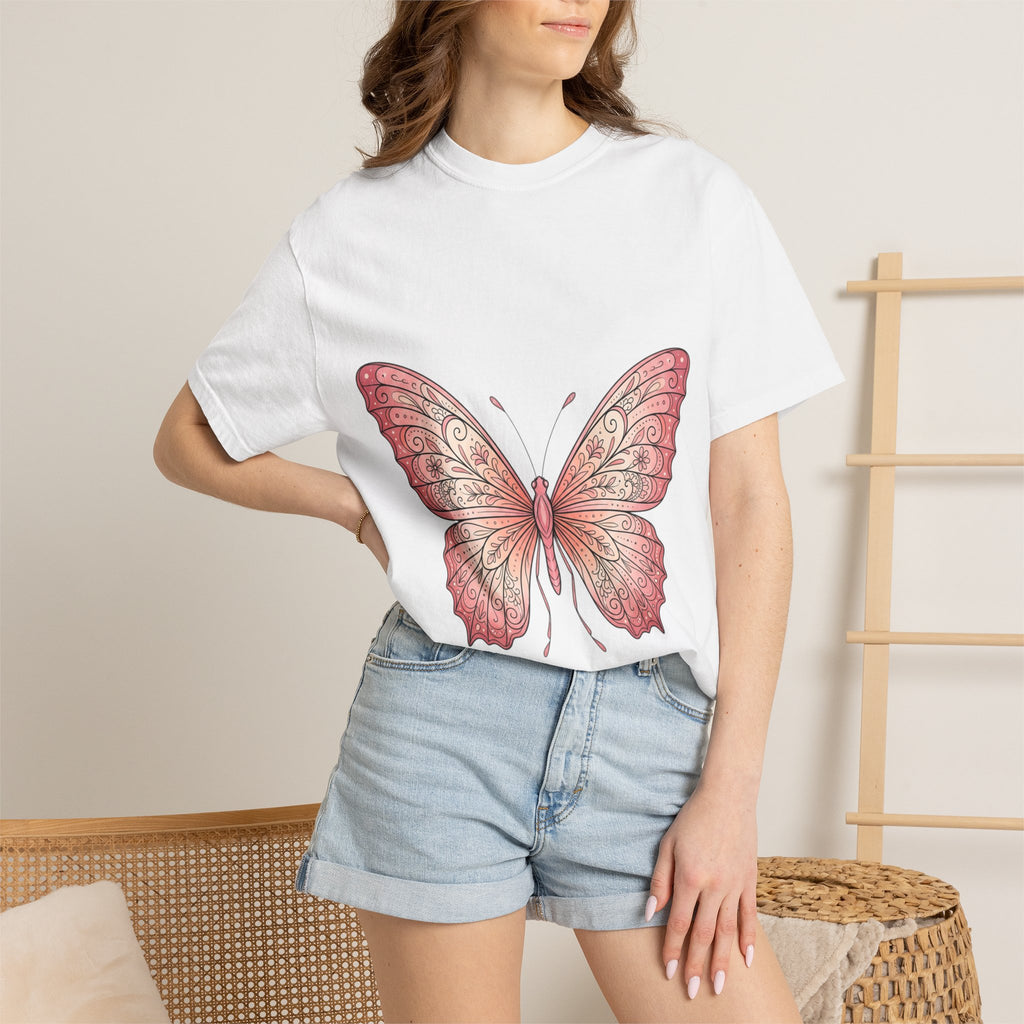 Butterfly Illustration T-Shirt