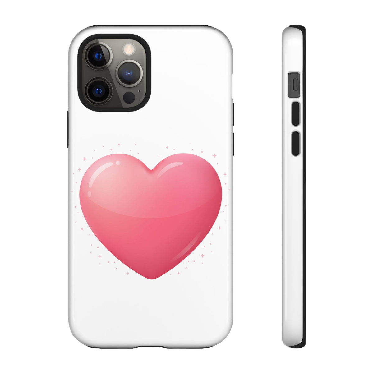 Heart Emoji Tough Case — Cute Pink Heart Phone Case for iPhone & Android