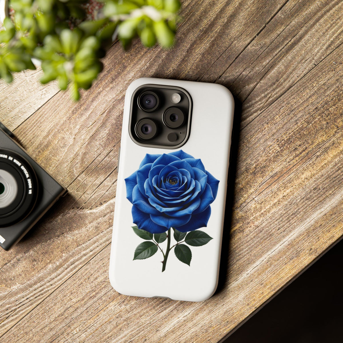 Blue Rose Phone Case