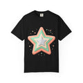 Star Design Unisex Garment-Dyed T-shirt
