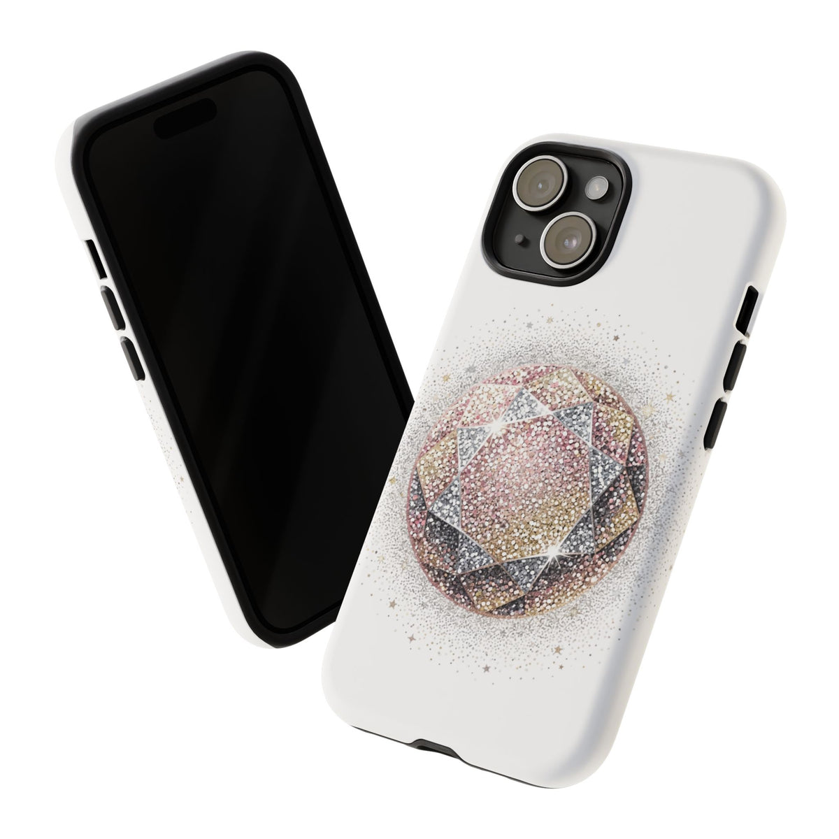 Glittery Tough Phone Cases