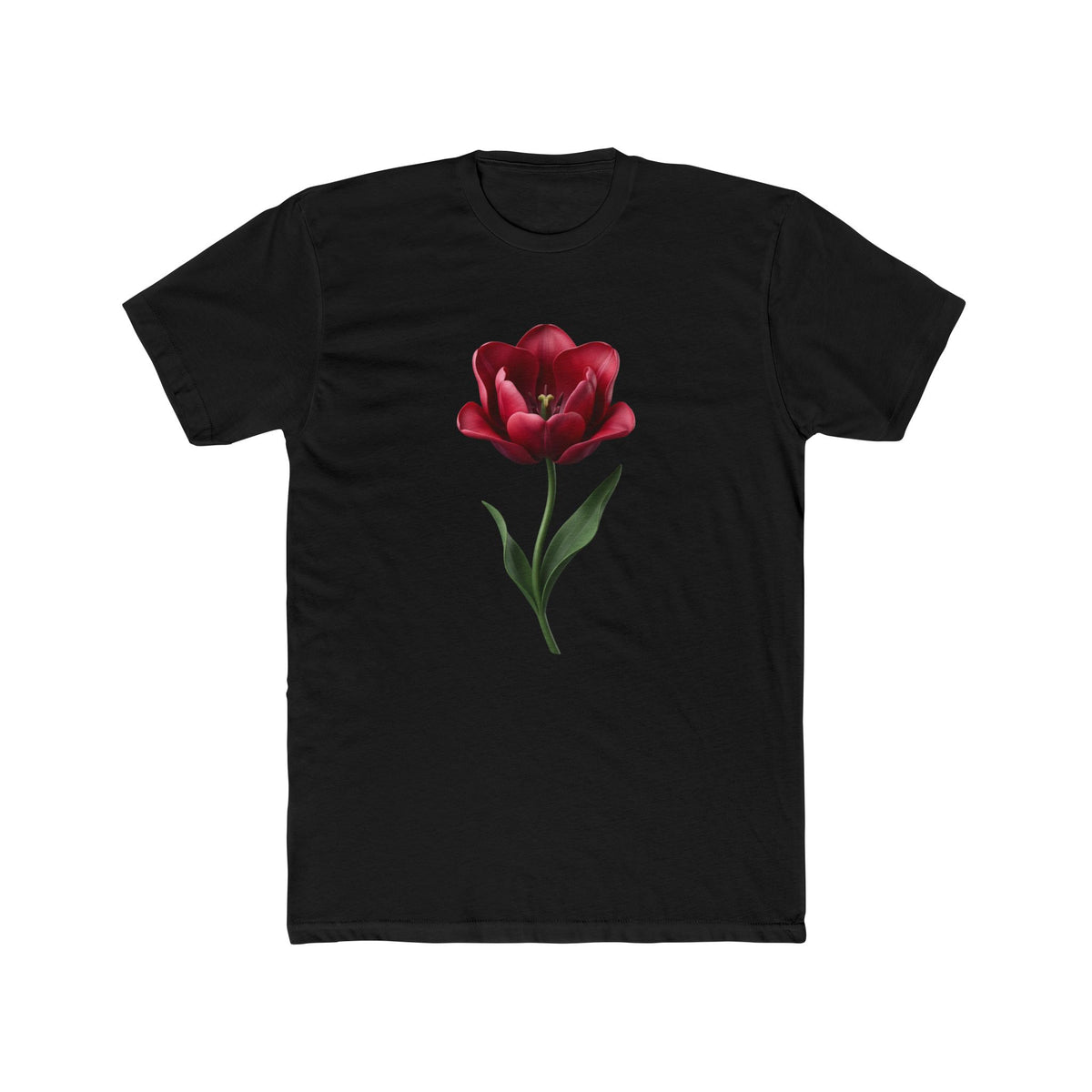Red Tulip Floral Tee