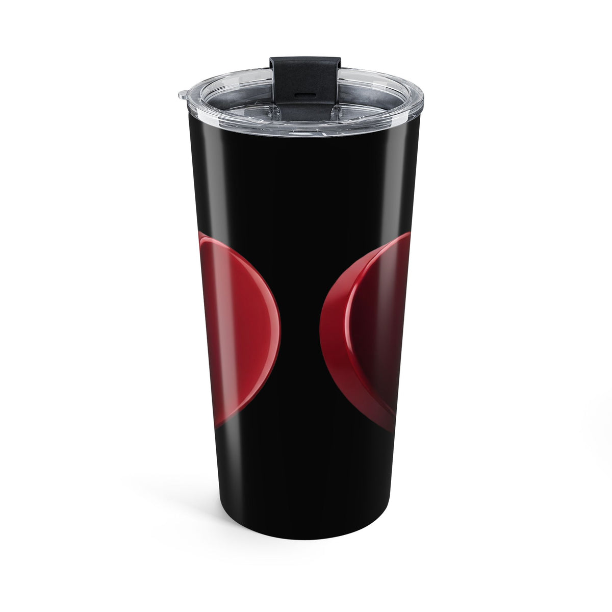 20oz Tumbler — Minimal Red Moon Phase Stainless Steel Travel Cup