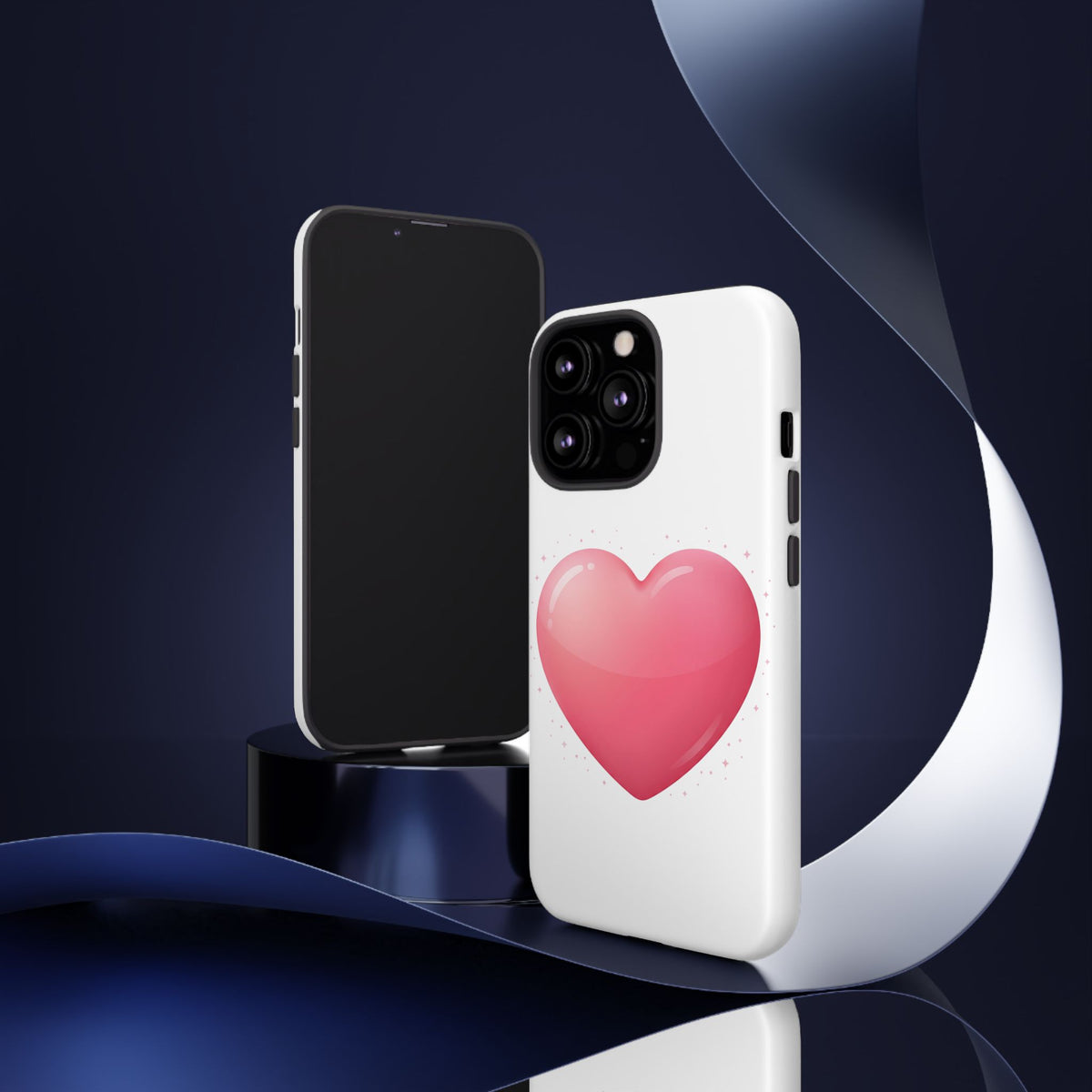 Heart Emoji Tough Case — Cute Pink Heart Phone Case for iPhone & Android