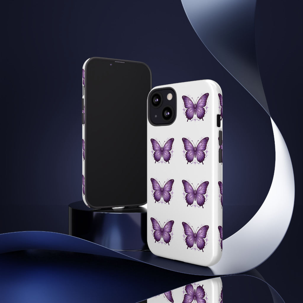 Purple Butterfly Phone Case