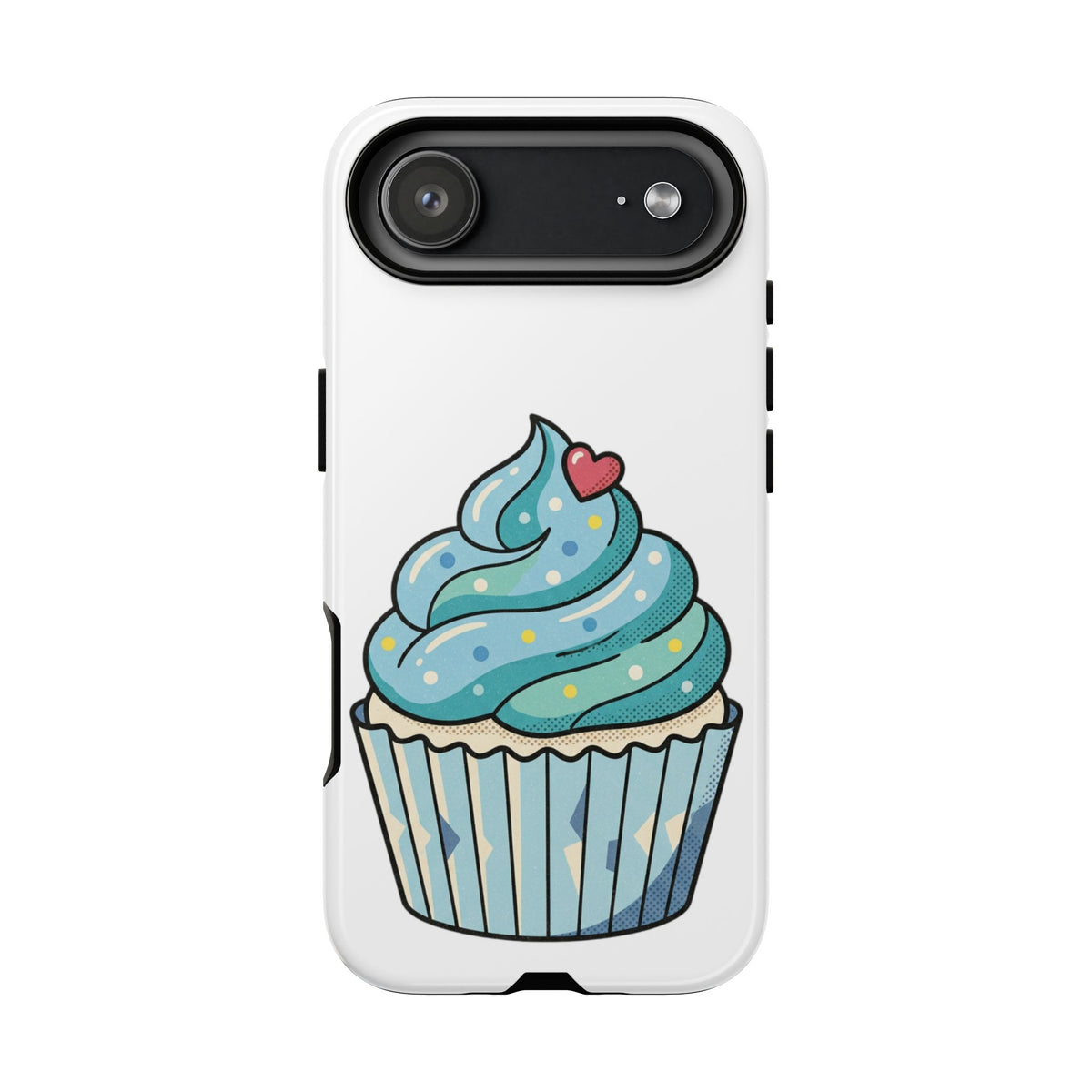Blue Cupcake Tough Phone Cases