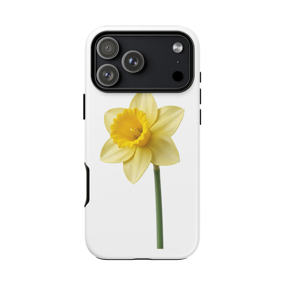 Daffodil Blossom Tough Phone Case — Yellow Spring Floral iPhone Cover