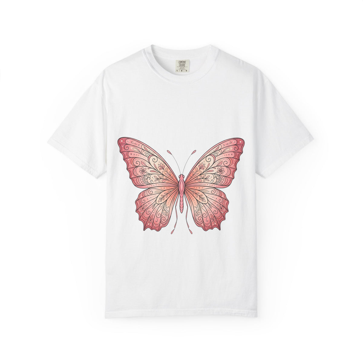 Butterfly Illustration T-Shirt