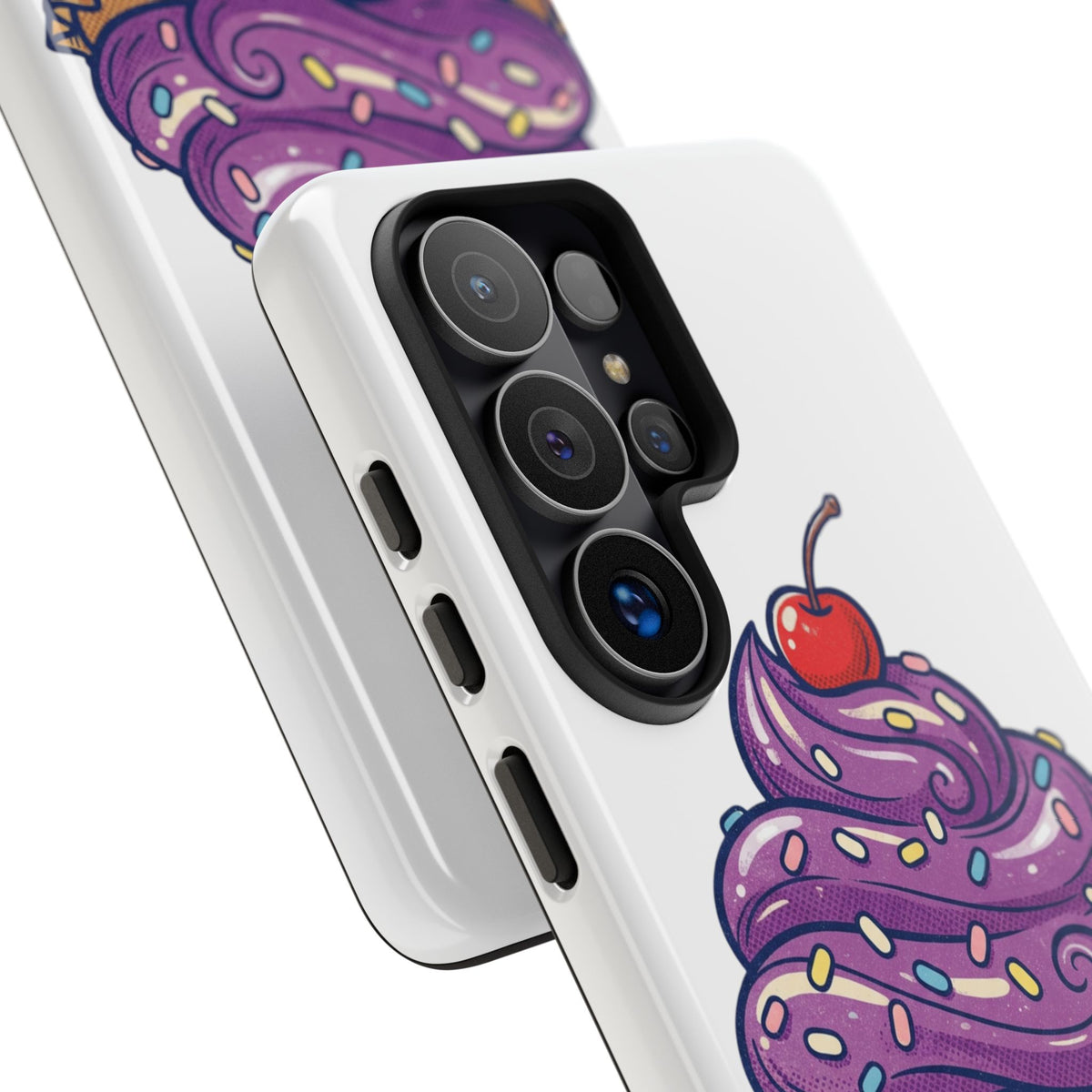 Purple Cupcake Tough Phone Cases