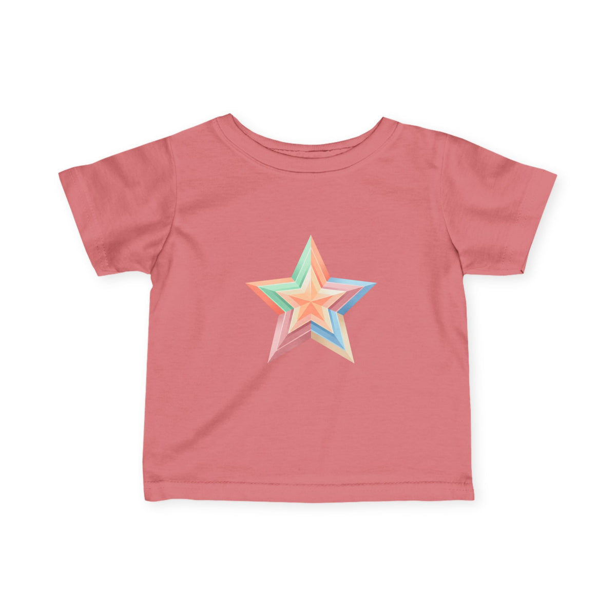 Star Design Infant Fine Jersey Tee