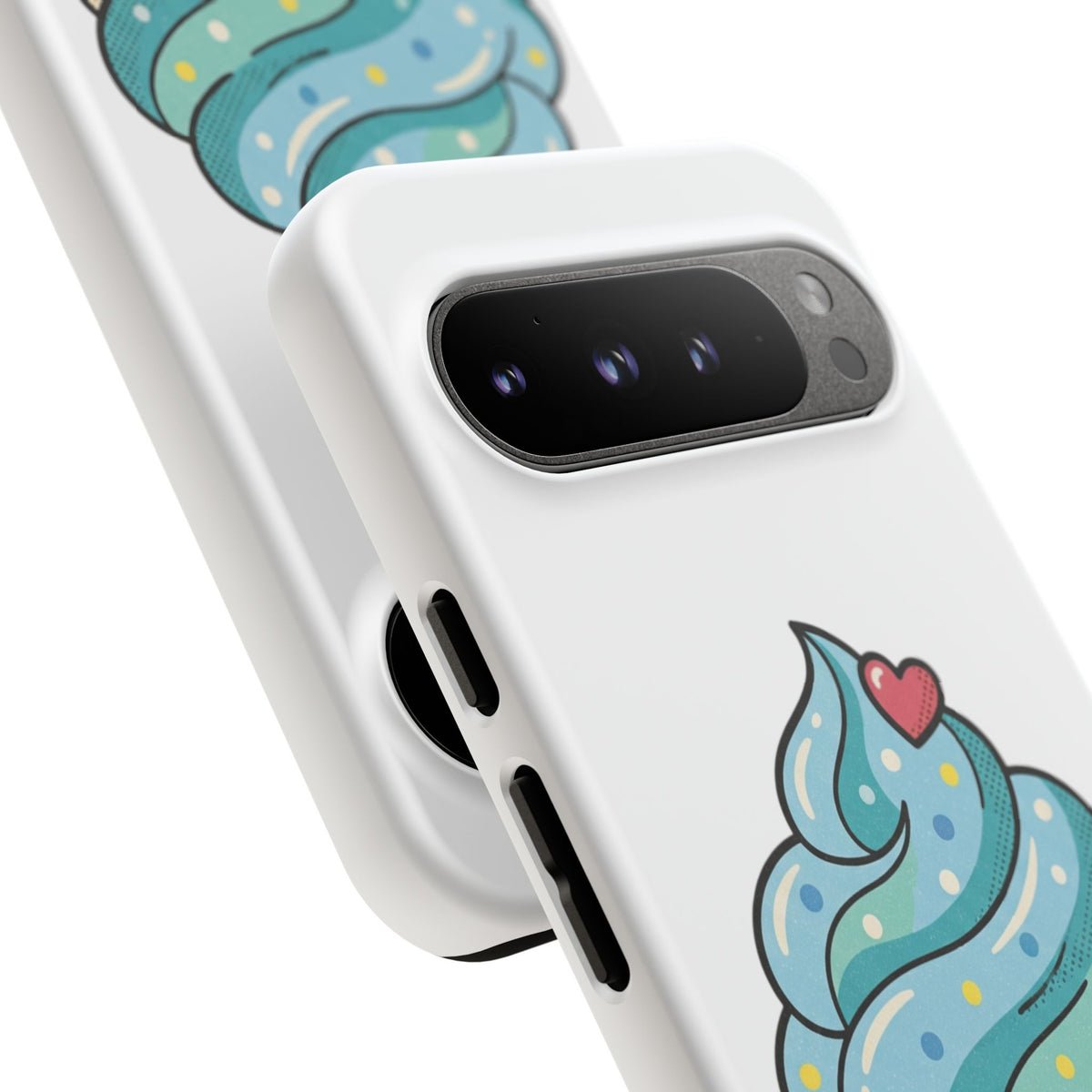 Blue Cupcake Tough Phone Cases