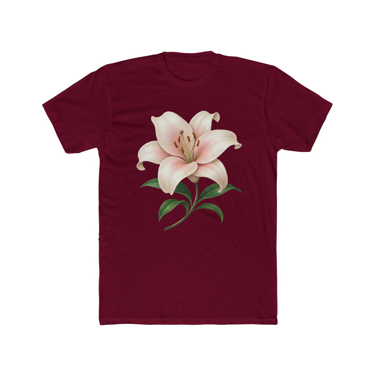 Pink Lily Floral T-Shirt