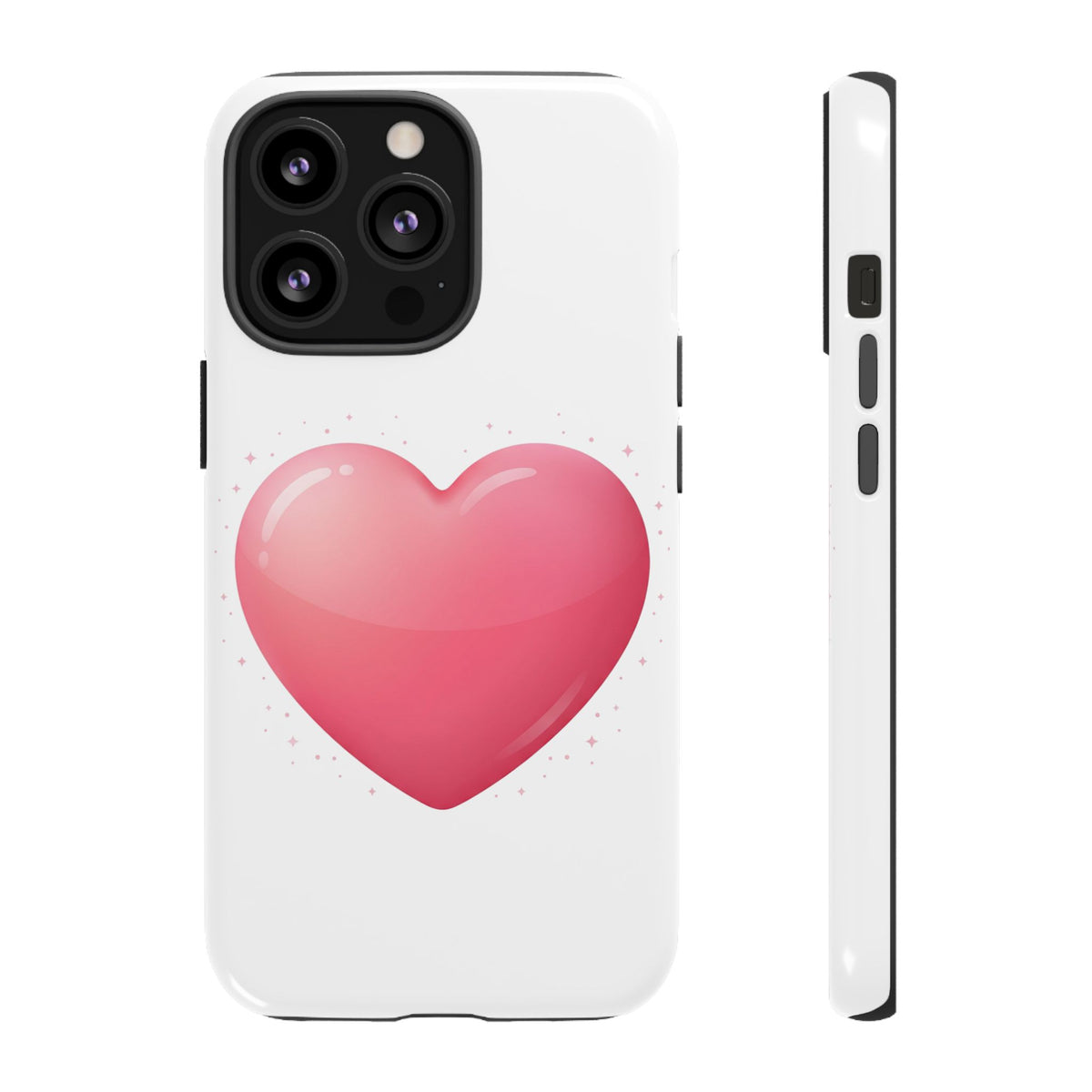 Heart Emoji Tough Case — Cute Pink Heart Phone Case for iPhone & Android