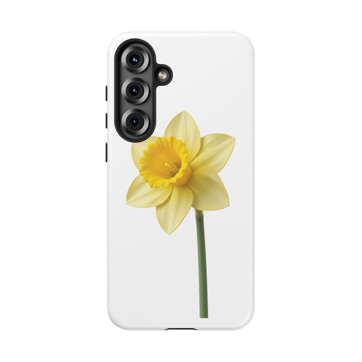 Daffodil Blossom Tough Phone Case — Yellow Spring Floral iPhone Cover