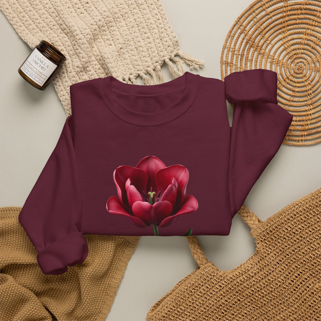 Tulip Bloom Crewneck Sweatshirt