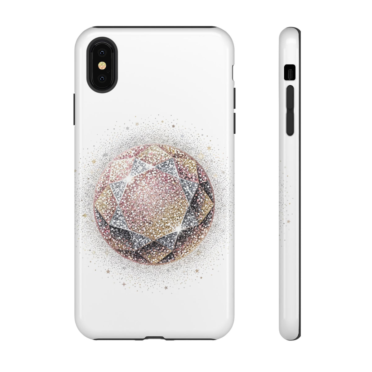 Glittery Tough Phone Cases