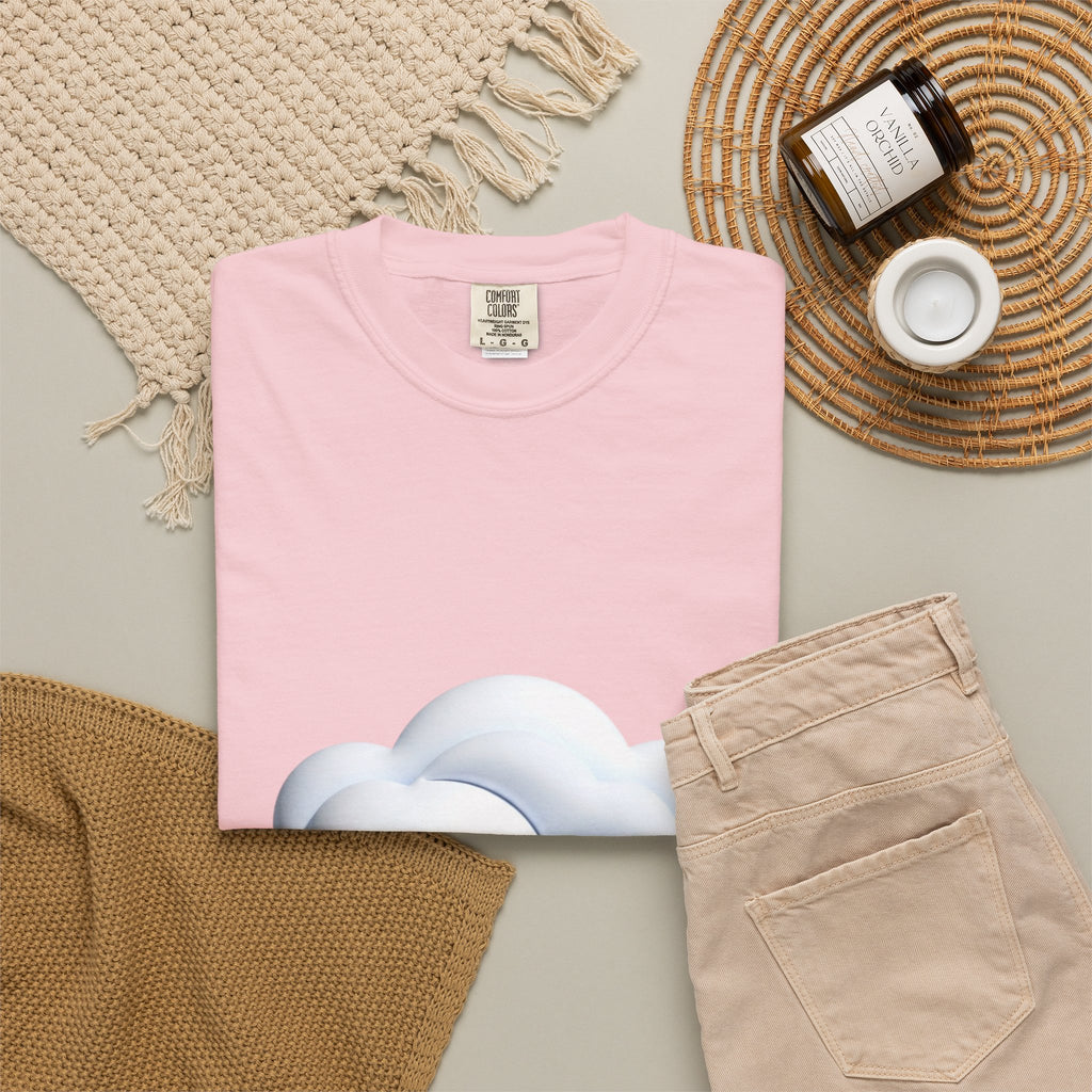 Cloud Graphic T-Shirt — Soft Dreamy Cloud Design