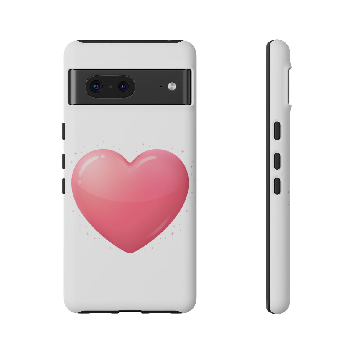 Heart Emoji Tough Case — Cute Pink Heart Phone Case for iPhone & Android