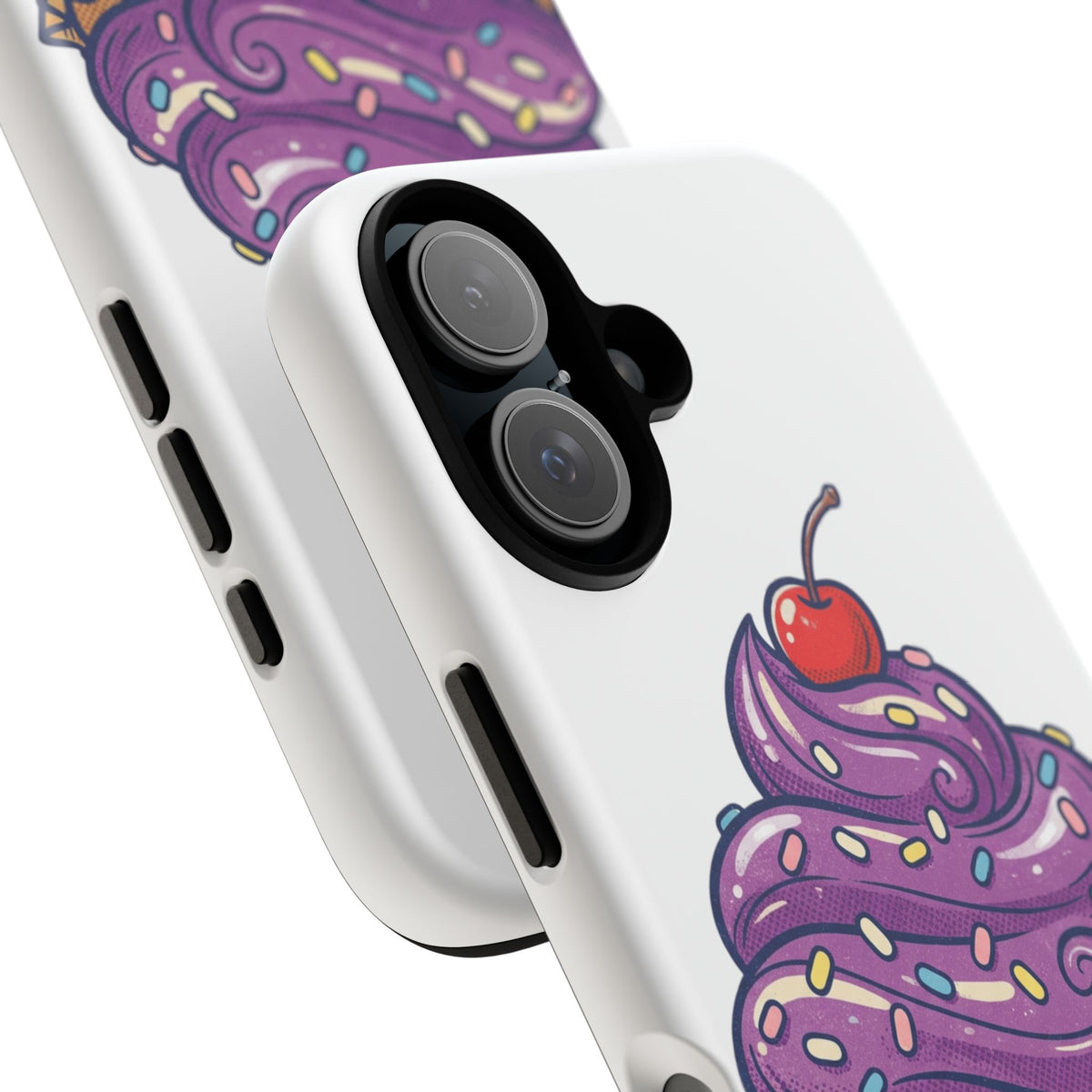 Purple Cupcake Tough Phone Cases