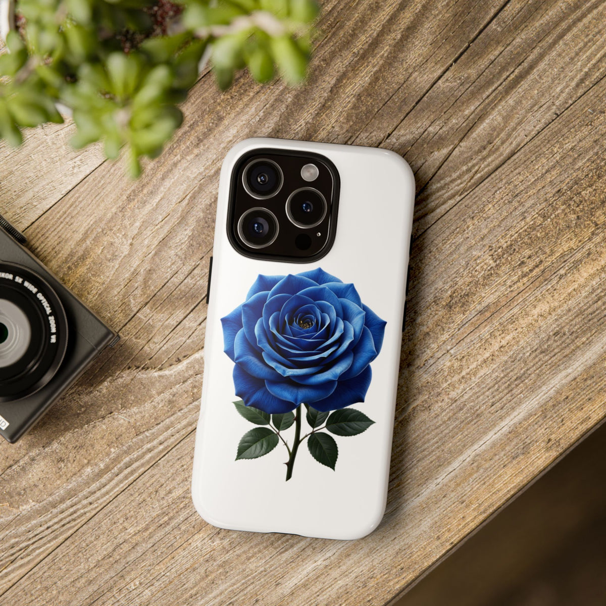 Blue Rose Phone Case
