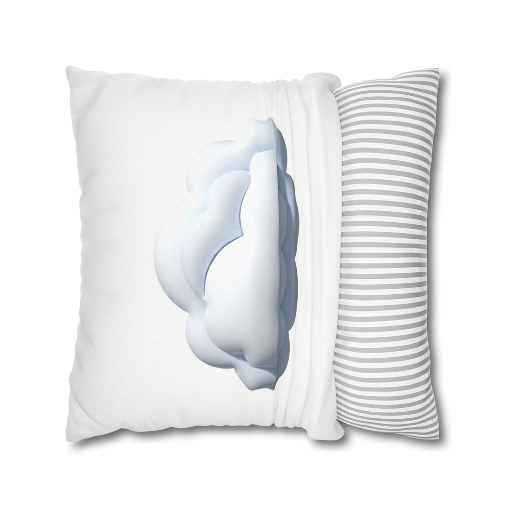 Cloud Throw White Pillowcase — Soft White Cloud Decorative Pillow Cover