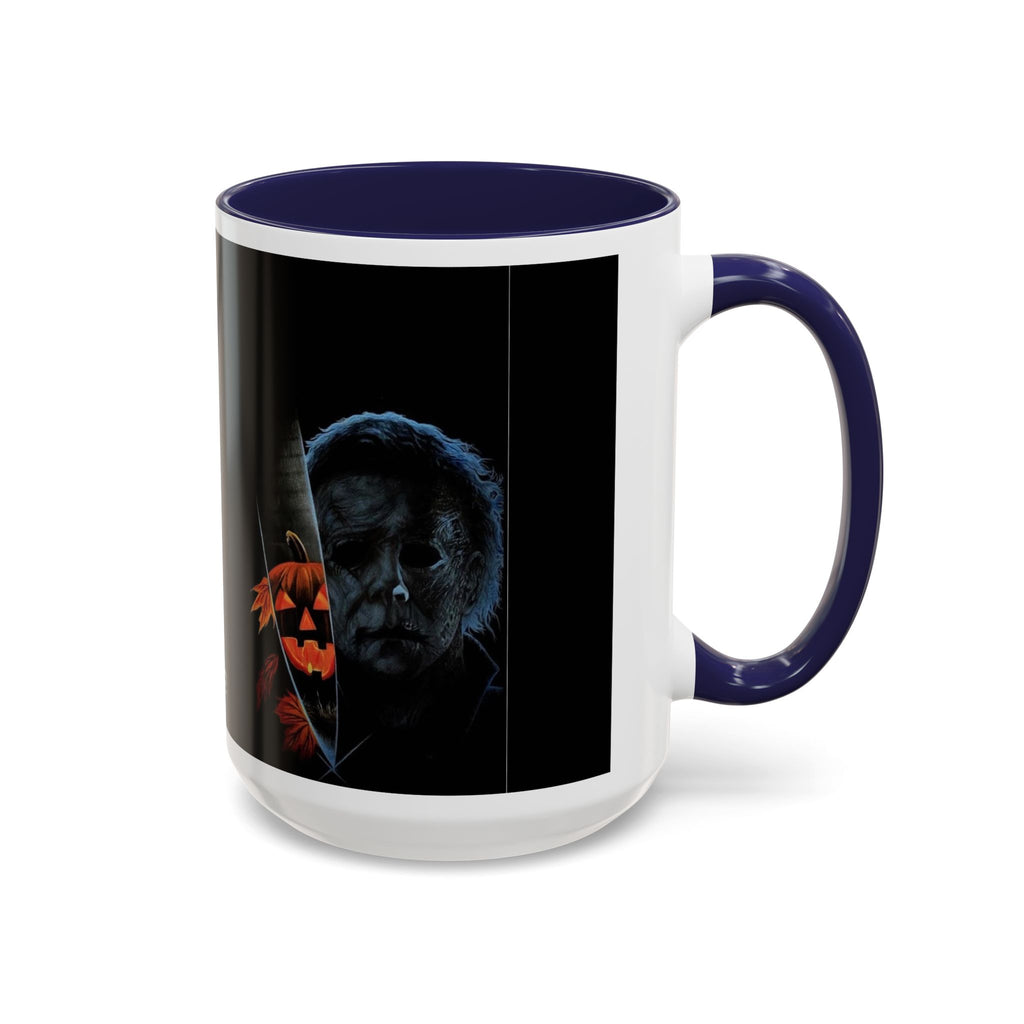 Michael Myers Halloween Coffee Mug — Horror Pumpkin Accent Mug (11/15oz)