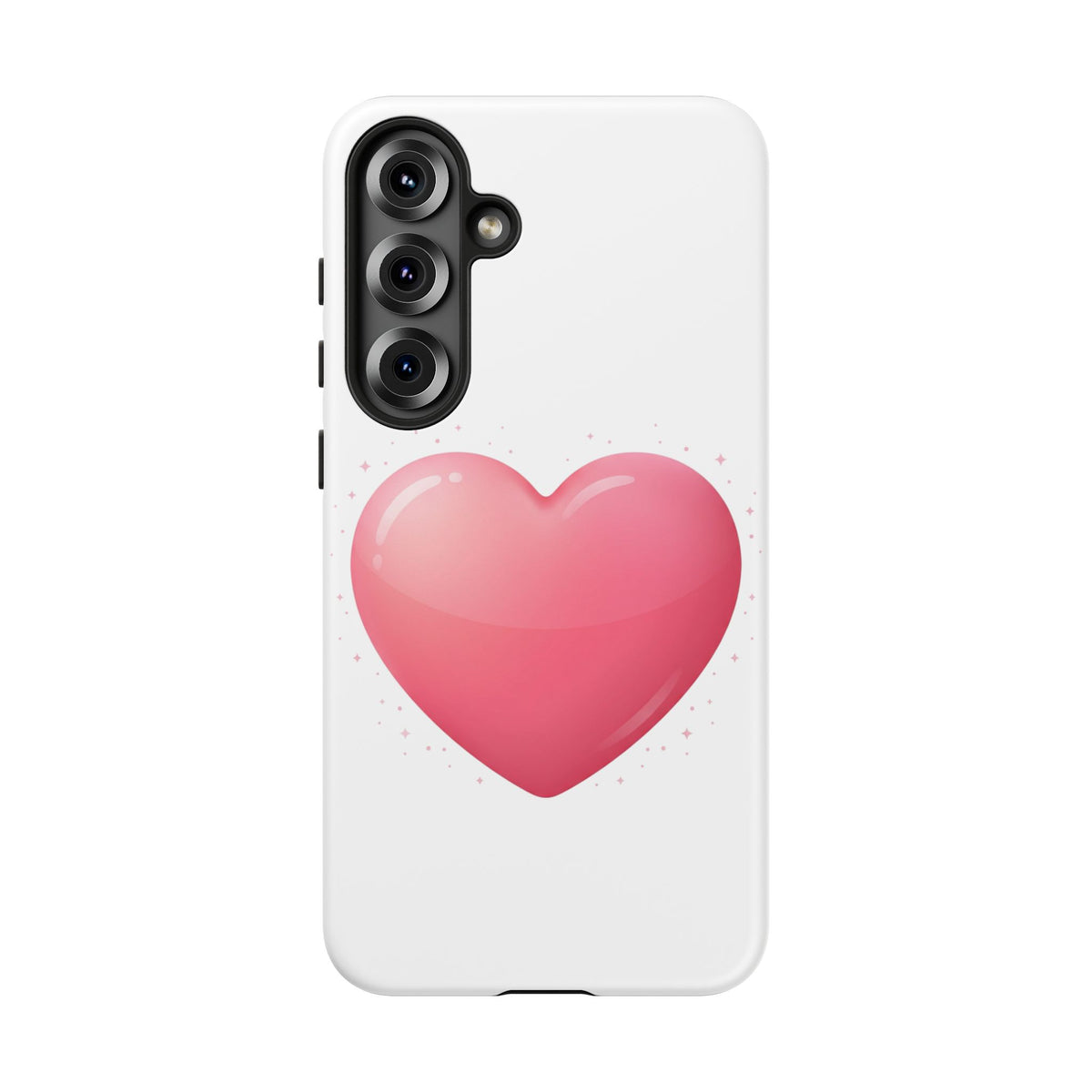 Heart Emoji Tough Case — Cute Pink Heart Phone Case for iPhone & Android