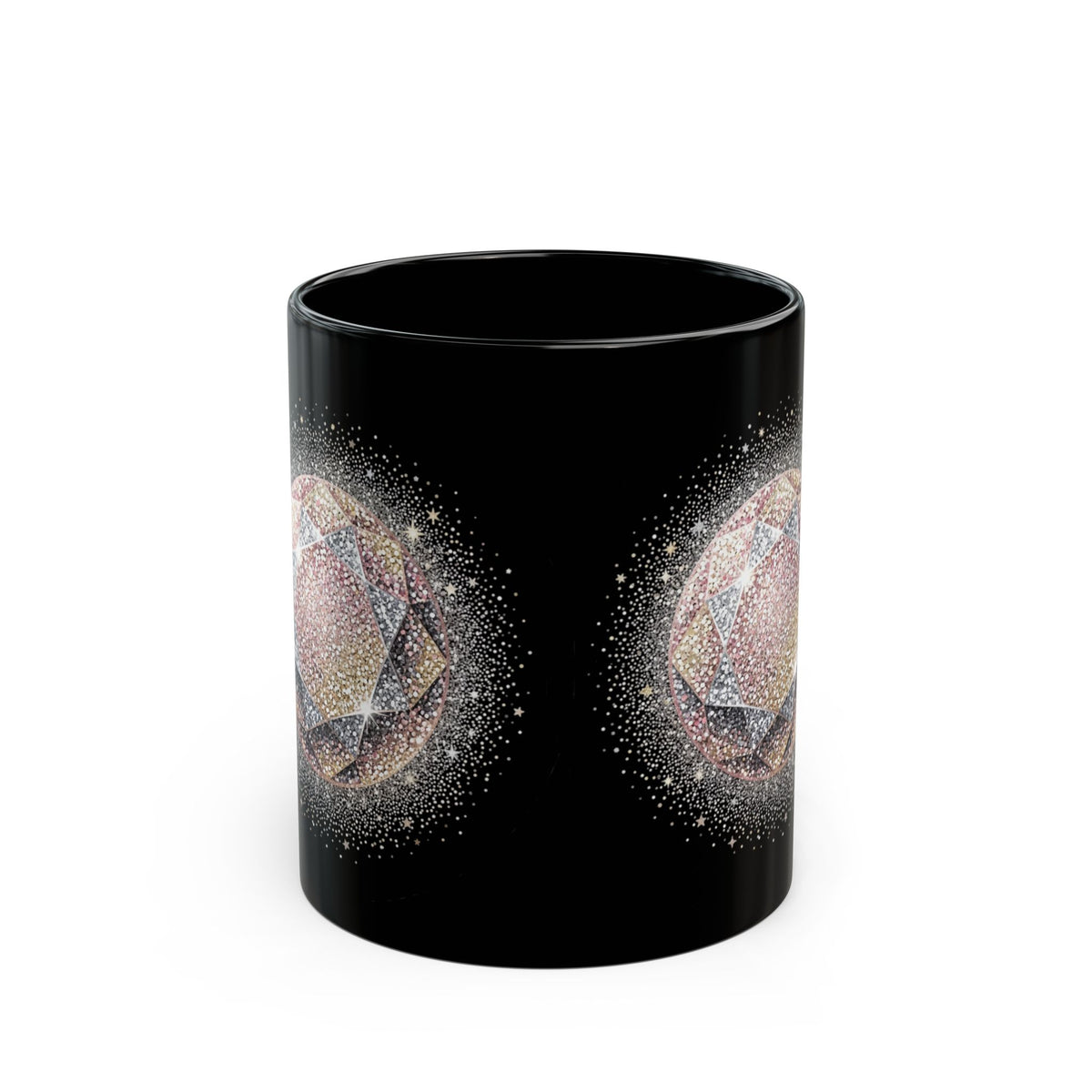Glittery Black Mug (11oz, 15oz)