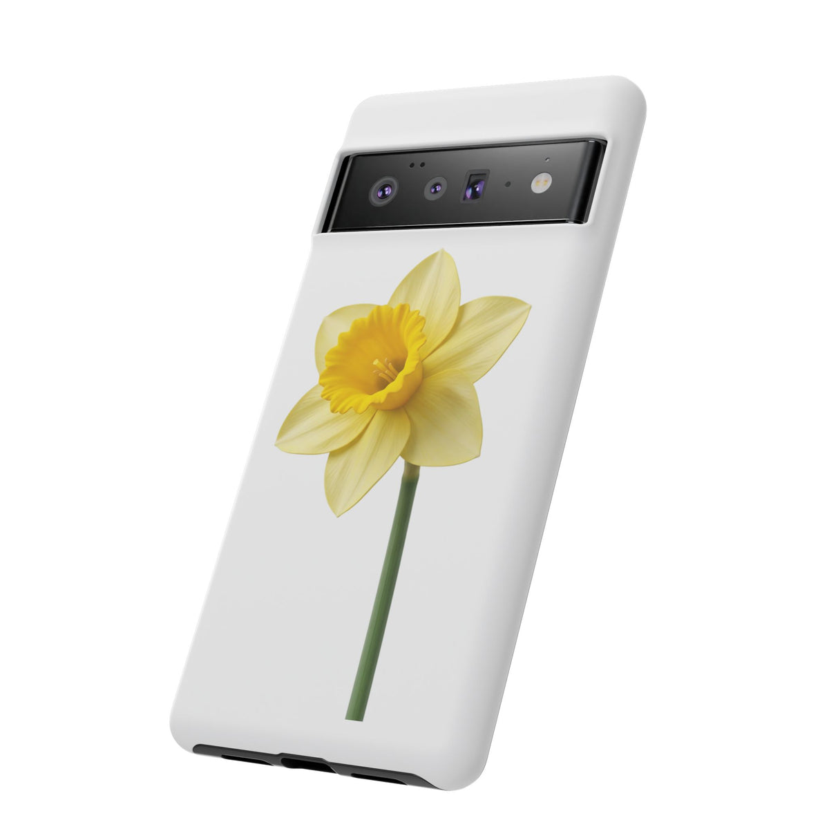 Daffodil Blossom Tough Phone Case — Yellow Spring Floral iPhone Cover