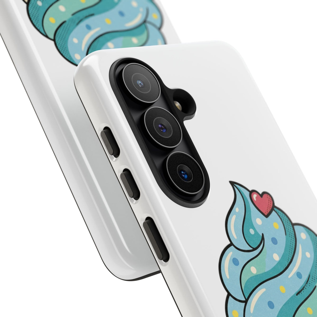 Blue Cupcake Tough Phone Cases