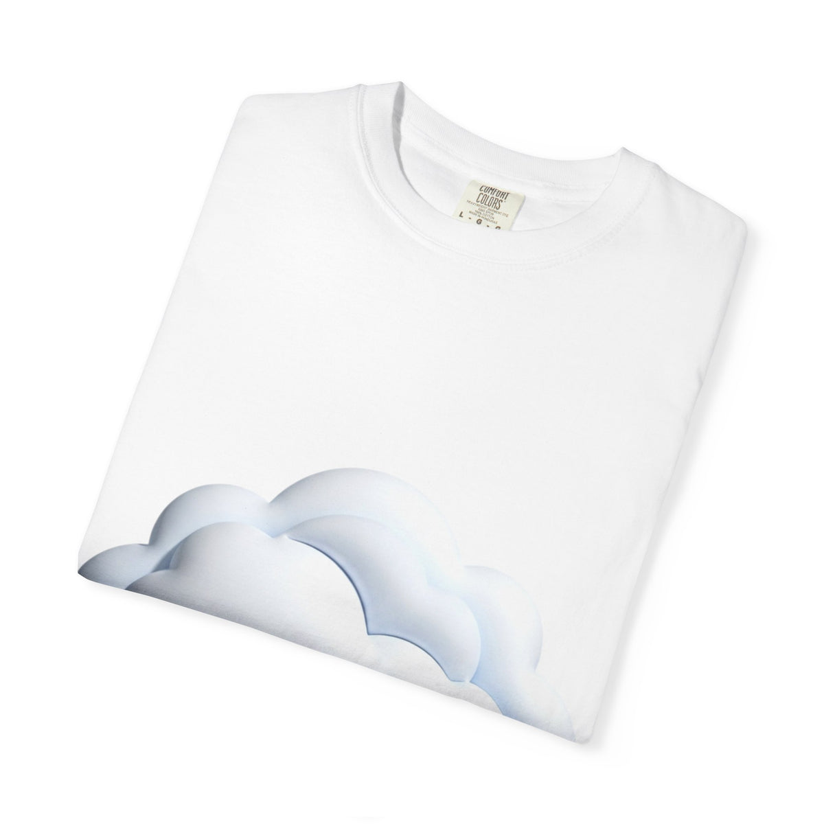 Cloud Graphic T-Shirt — Soft Dreamy Cloud Design