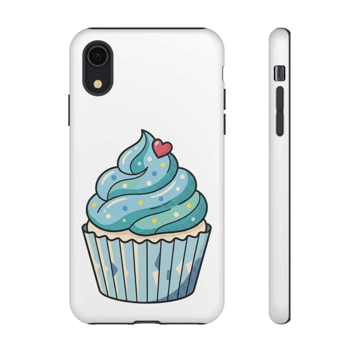 Blue Cupcake Tough Phone Cases