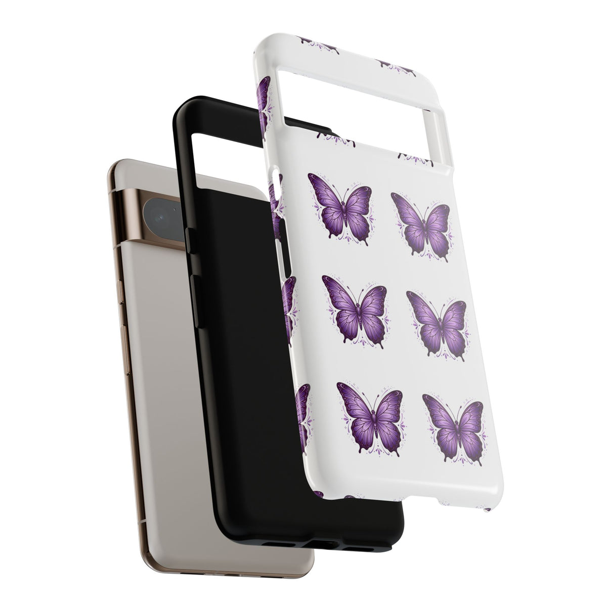 Purple Butterfly Phone Case