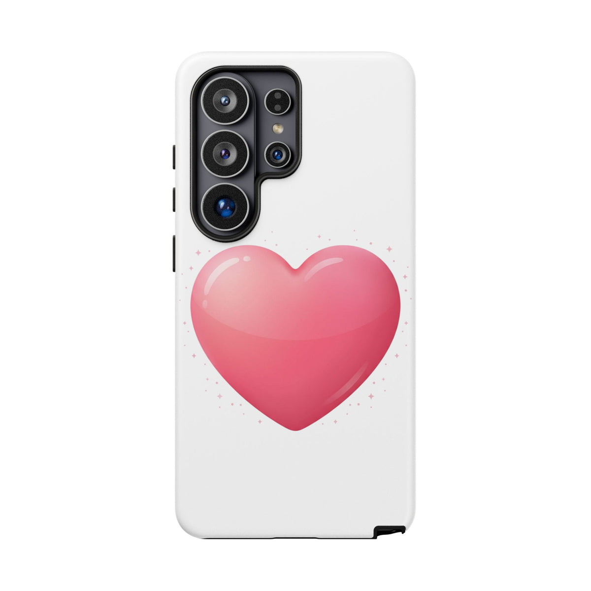 Heart Emoji Tough Case — Cute Pink Heart Phone Case for iPhone & Android