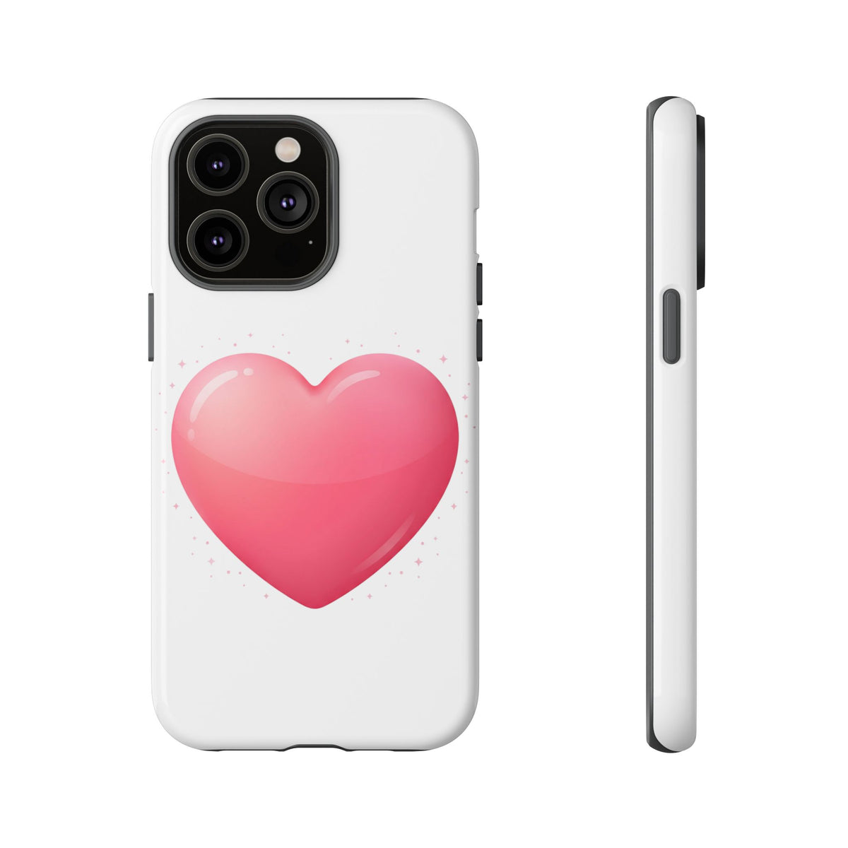 Heart Emoji Tough Case — Cute Pink Heart Phone Case for iPhone & Android