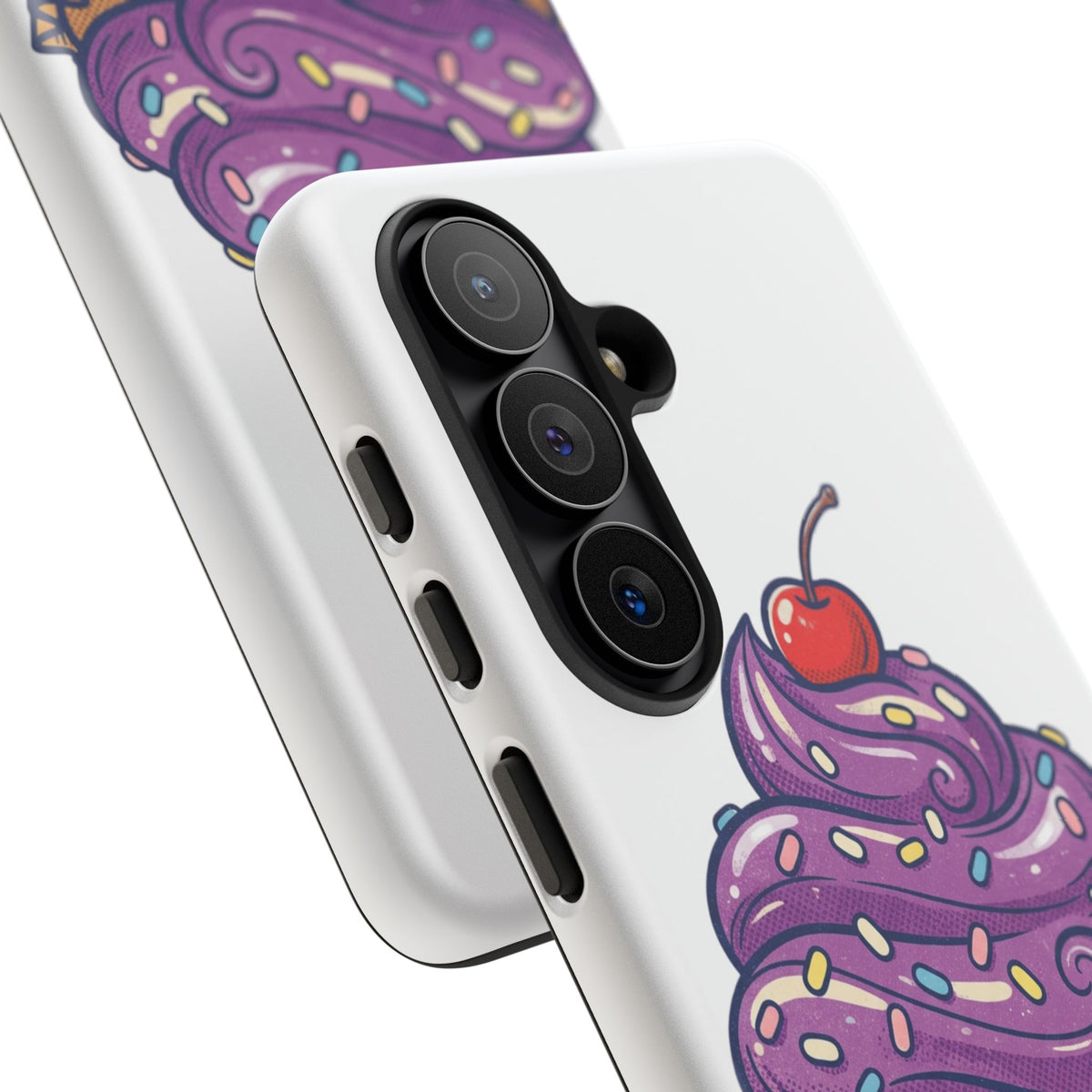 Purple Cupcake Tough Phone Cases
