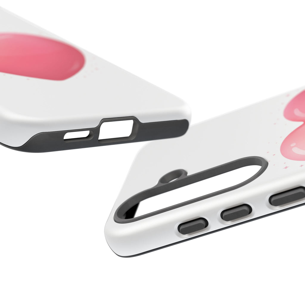 Heart Emoji Tough Case — Cute Pink Heart Phone Case for iPhone & Android