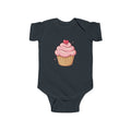 Pink Cupcake Infant Fine Jersey Bodysuit