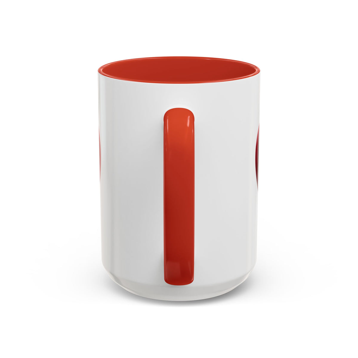 Heart Accent Coffee Mug – Red 3D Heart Design, Valentine’s Day Gift
