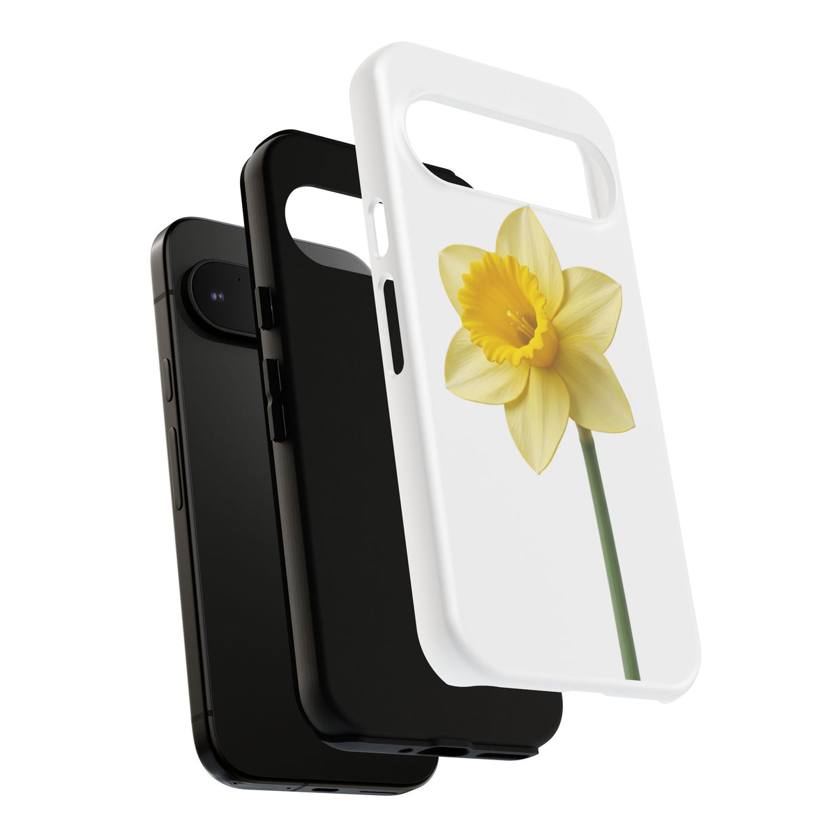 Daffodil Blossom Tough Phone Case — Yellow Spring Floral iPhone Cover