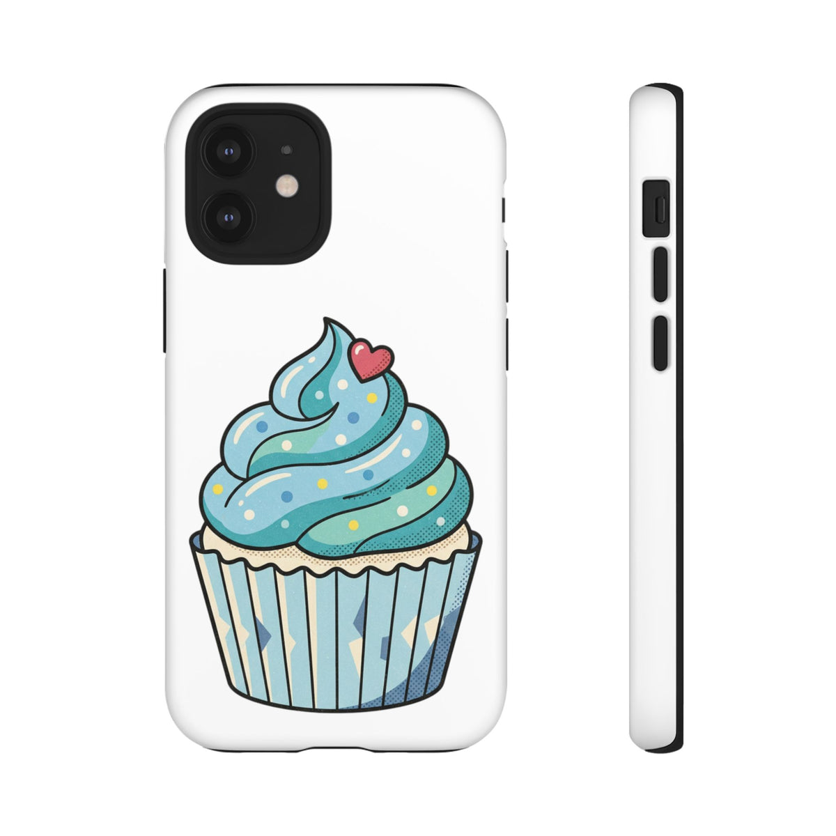 Blue Cupcake Tough Phone Cases