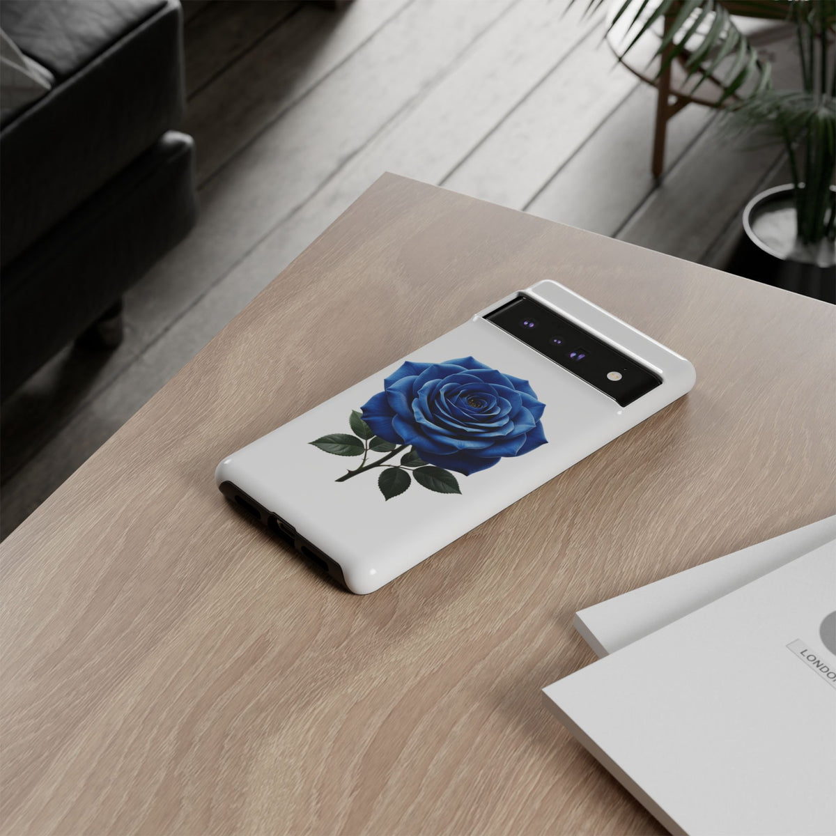 Blue Rose Phone Case