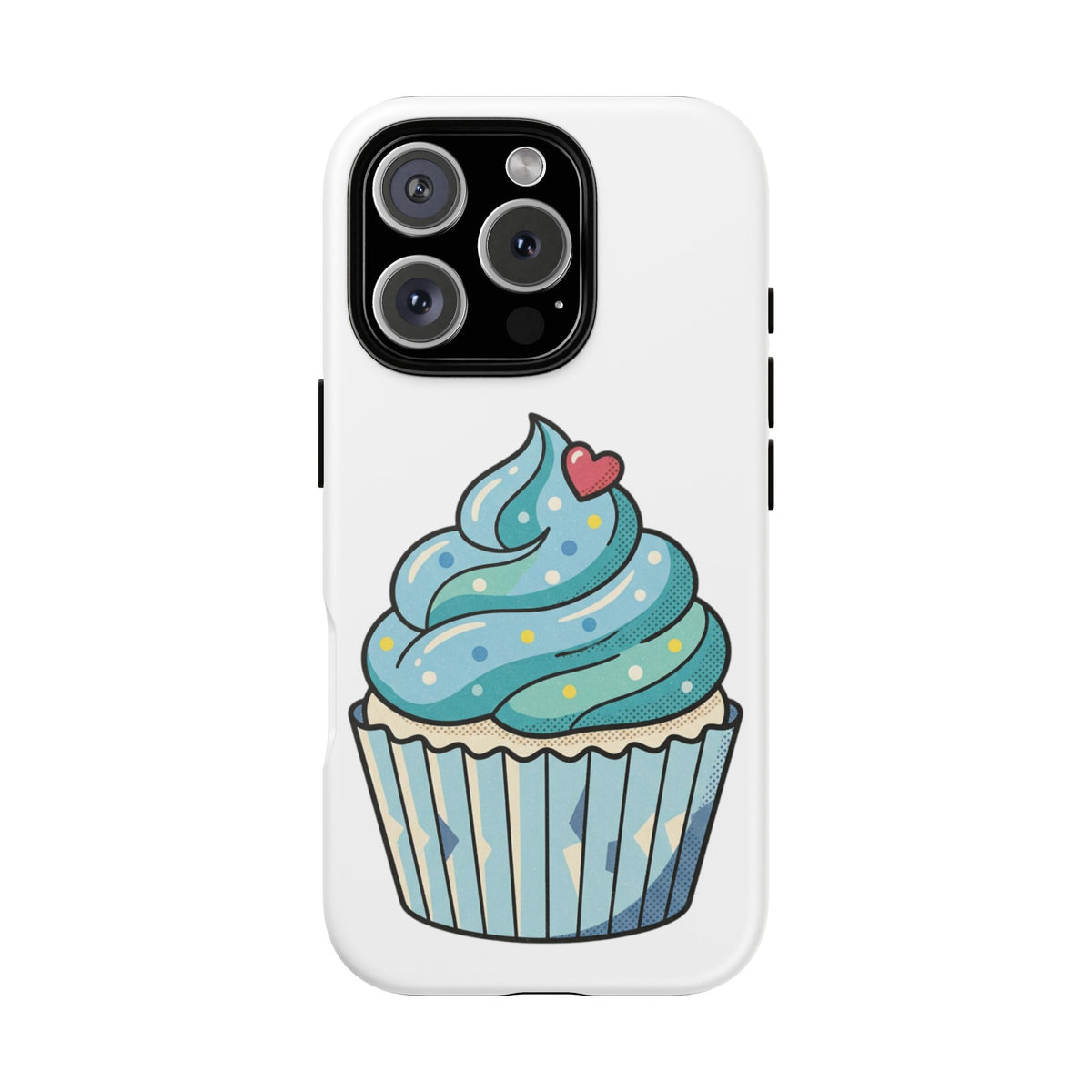 Blue Cupcake Tough Phone Cases