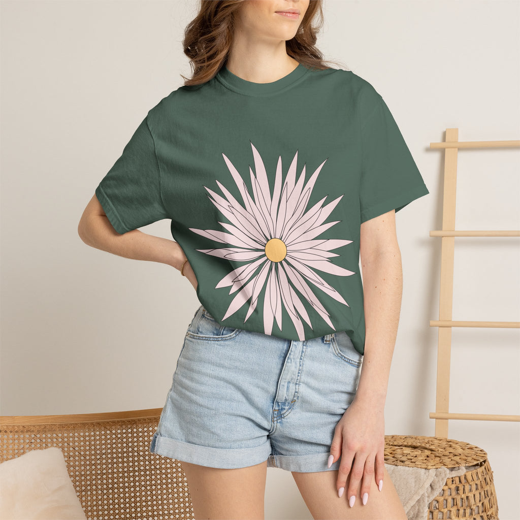 Pink Daisy Graphic T-Shirt