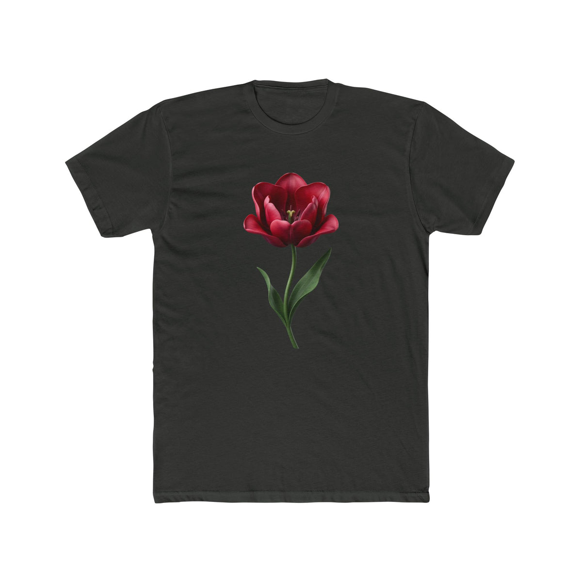 Red Tulip Floral Tee