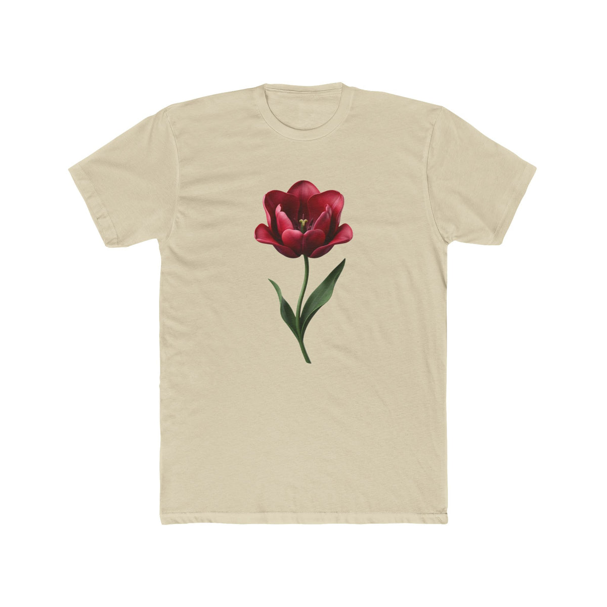 Red Tulip Floral Tee